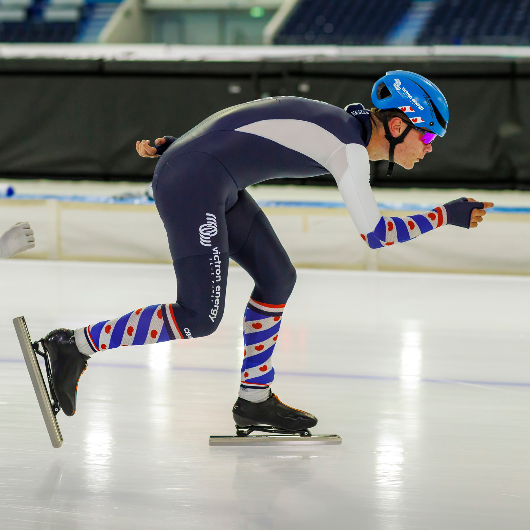 Jong schaatstalent Johannes Hoomans