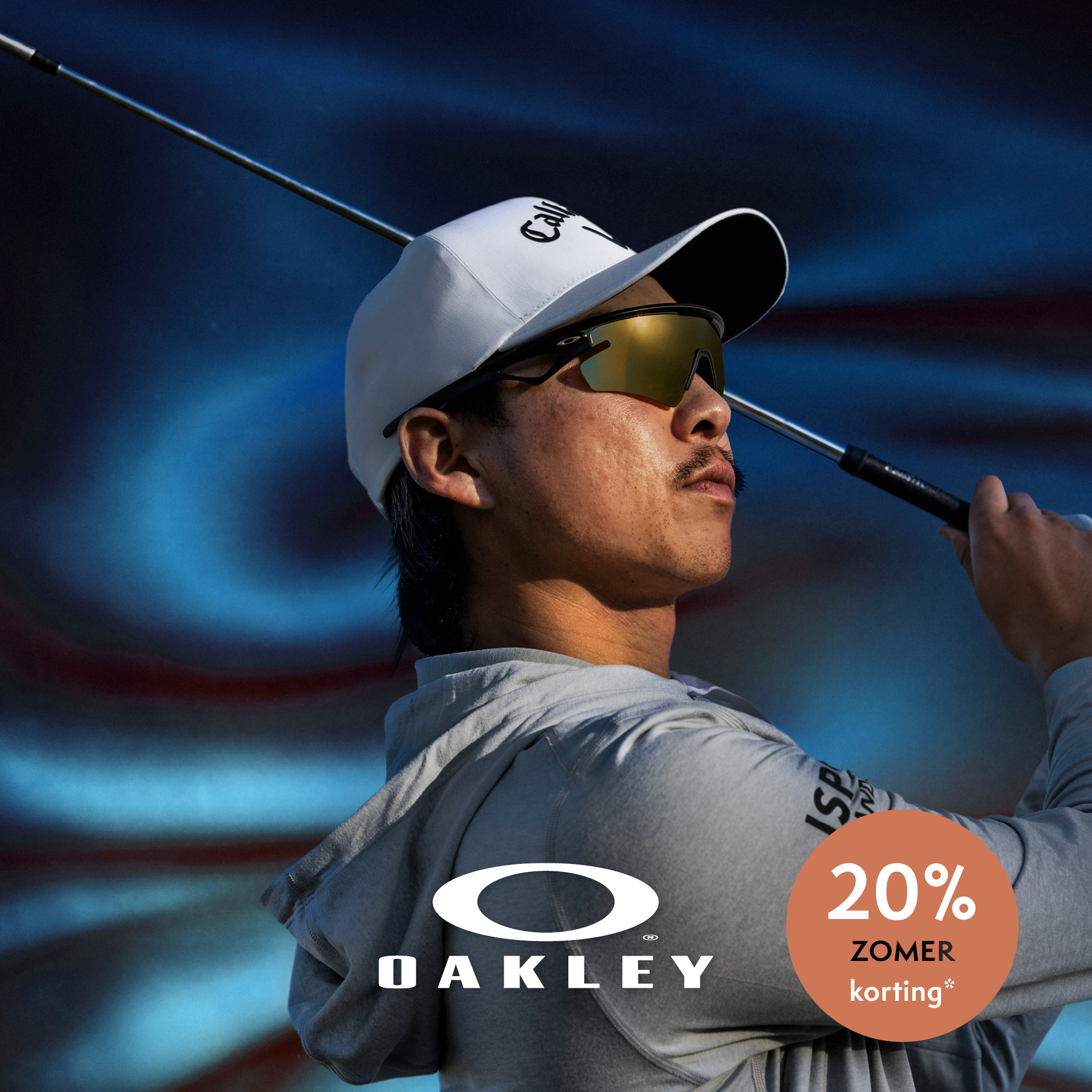 Oakley zonnebrillen nu met 20% Zomerkorting